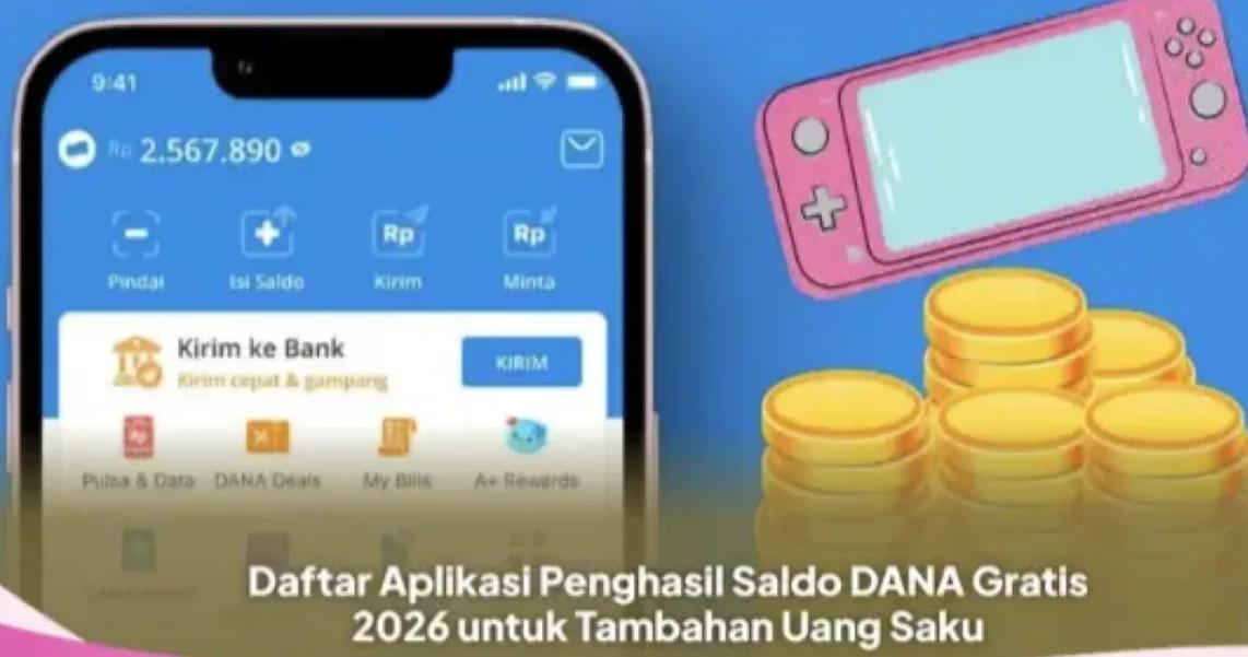 Aplikasi Penghasil Uang DANA 2026 Paling Cuan